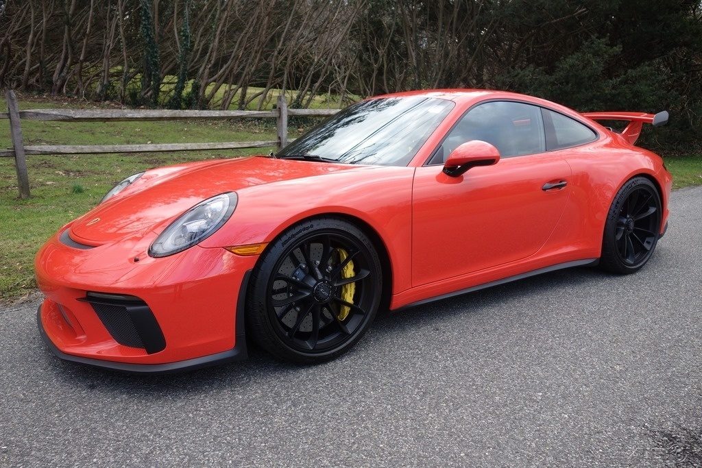 2018-porsche-911-gt3-lava-orange-for-sale-long-island-209900