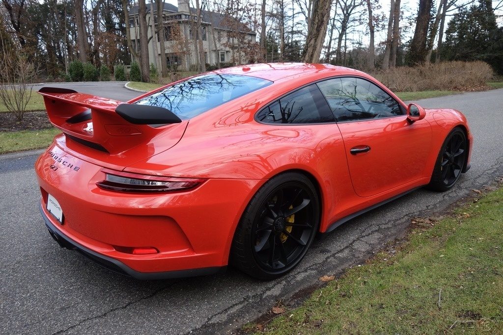 2018-porsche-911-gt3-lava-orange-for-sale-long-island-209900