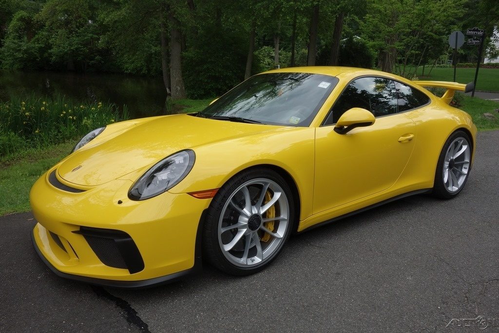 2018 Porsche GT3 Yellow For Sale Porsche Long Island NY-911