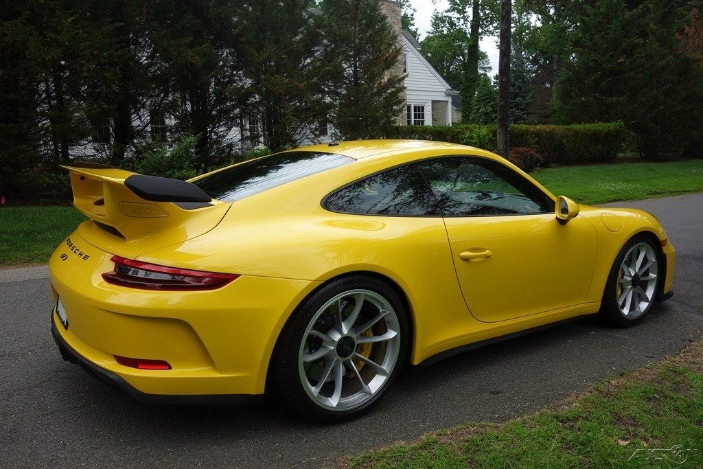 2018 Porsche GT3 Yellow For Sale Porsche Long Island NY-911