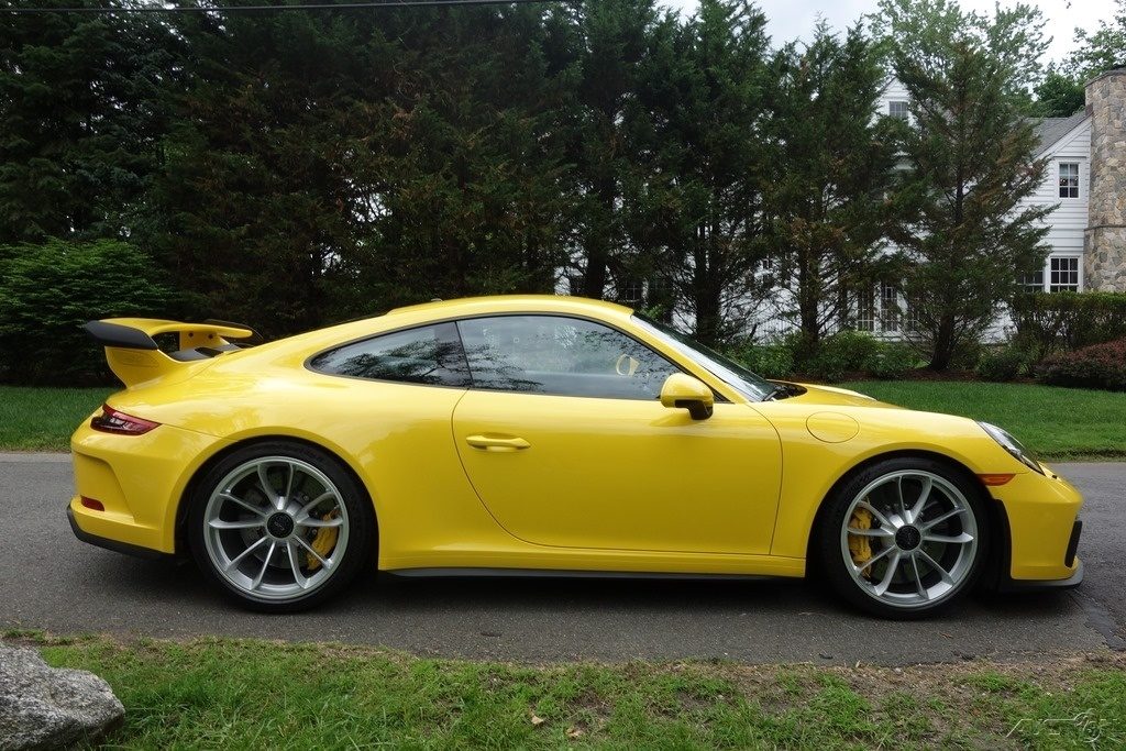 2018 Porsche GT3 Yellow For Sale Porsche Long Island NY-911