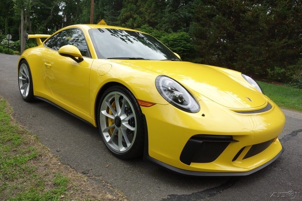 2018 Porsche GT3 Yellow For Sale Porsche Long Island NY-911