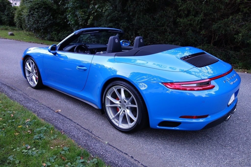 2017 Porsche 911 Carrera 4S Cabriolet - Voodoo Blue For Sale $141,900