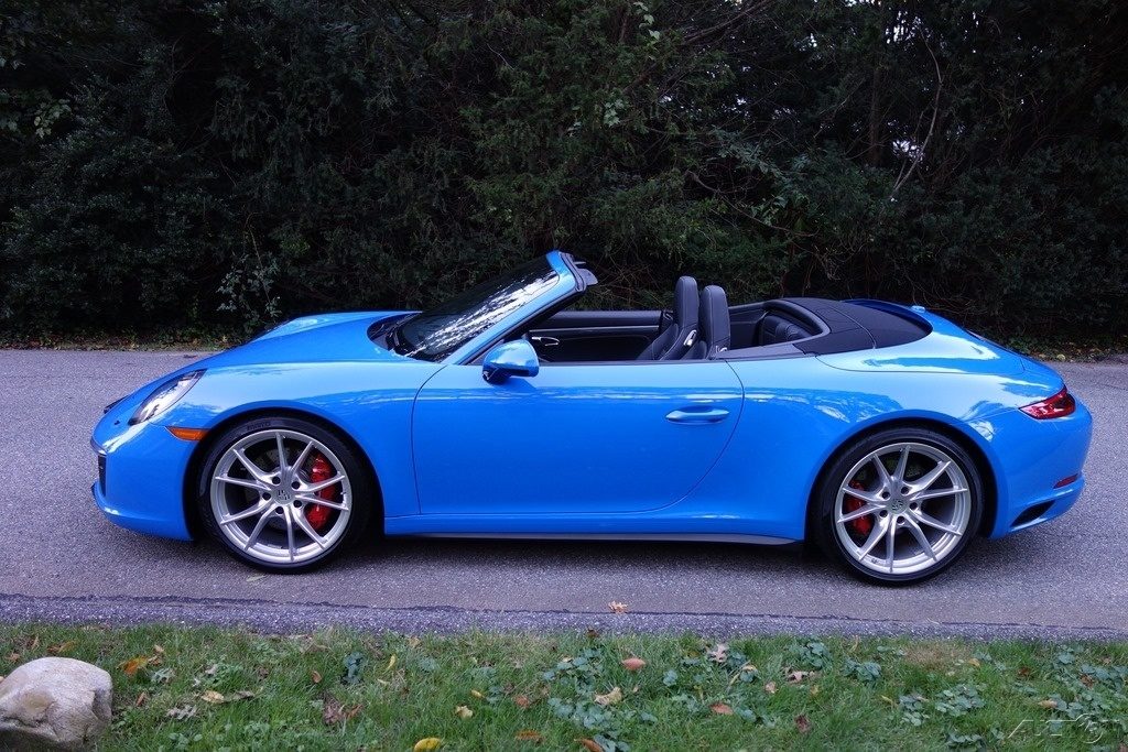 2017 Porsche 911 Carrera 4S Cabriolet - Voodoo Blue For Sale $141,900