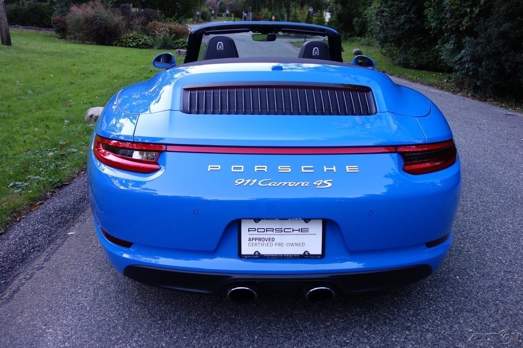 2017 Porsche 911 Carrera 4S Cabriolet - Voodoo Blue For Sale $141,900