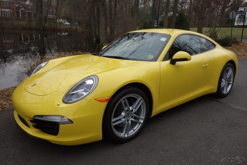 2016 Porsche 911 Carrera Coupe Racing Yellow For Sale $86,900