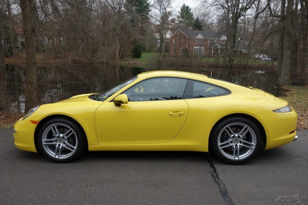 2016 Porsche 911 Carrera Coupe Racing Yellow For Sale $86,900