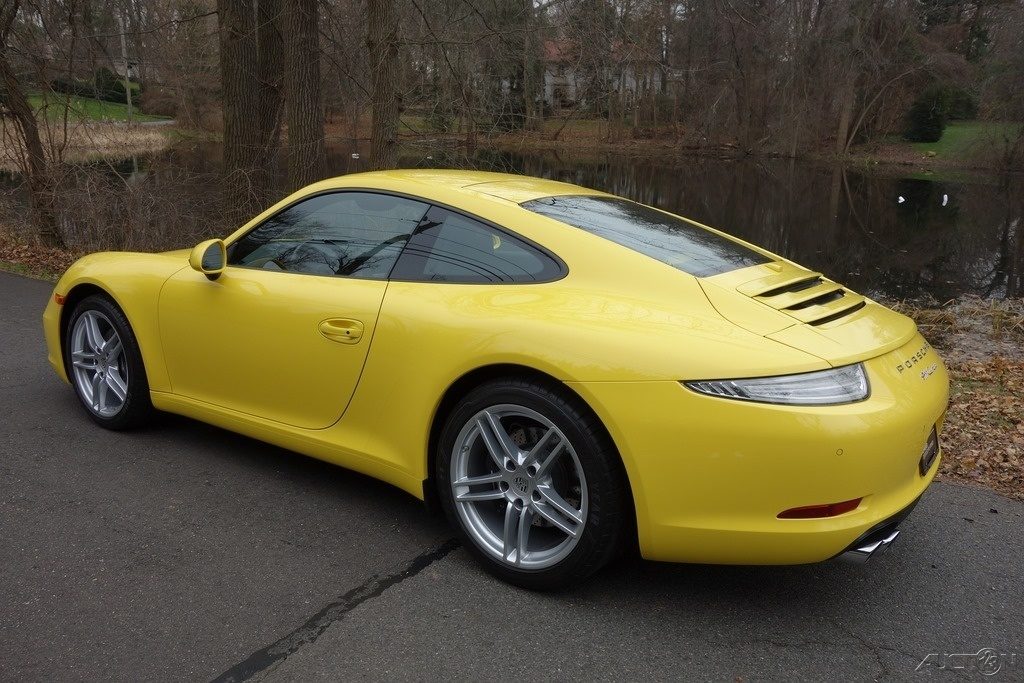 2016 Porsche 911 Carrera Coupe Racing Yellow For Sale $86,900