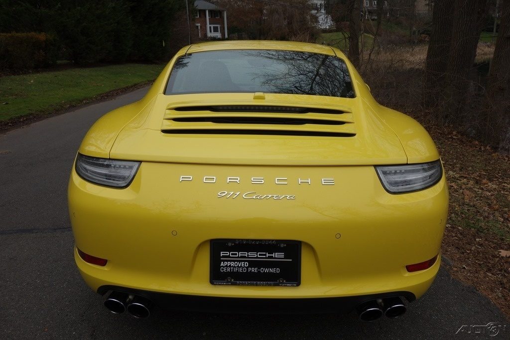 2016 Porsche 911 Carrera Coupe Racing Yellow For Sale $86,900