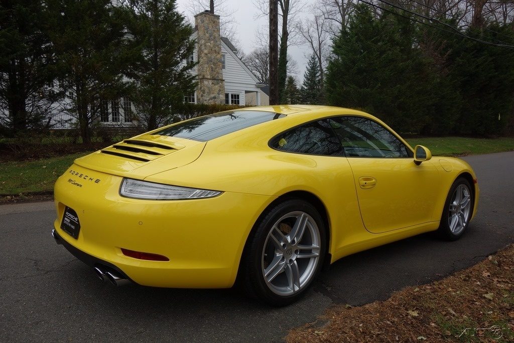 2016 Porsche 911 Carrera Coupe Racing Yellow For Sale $86,900