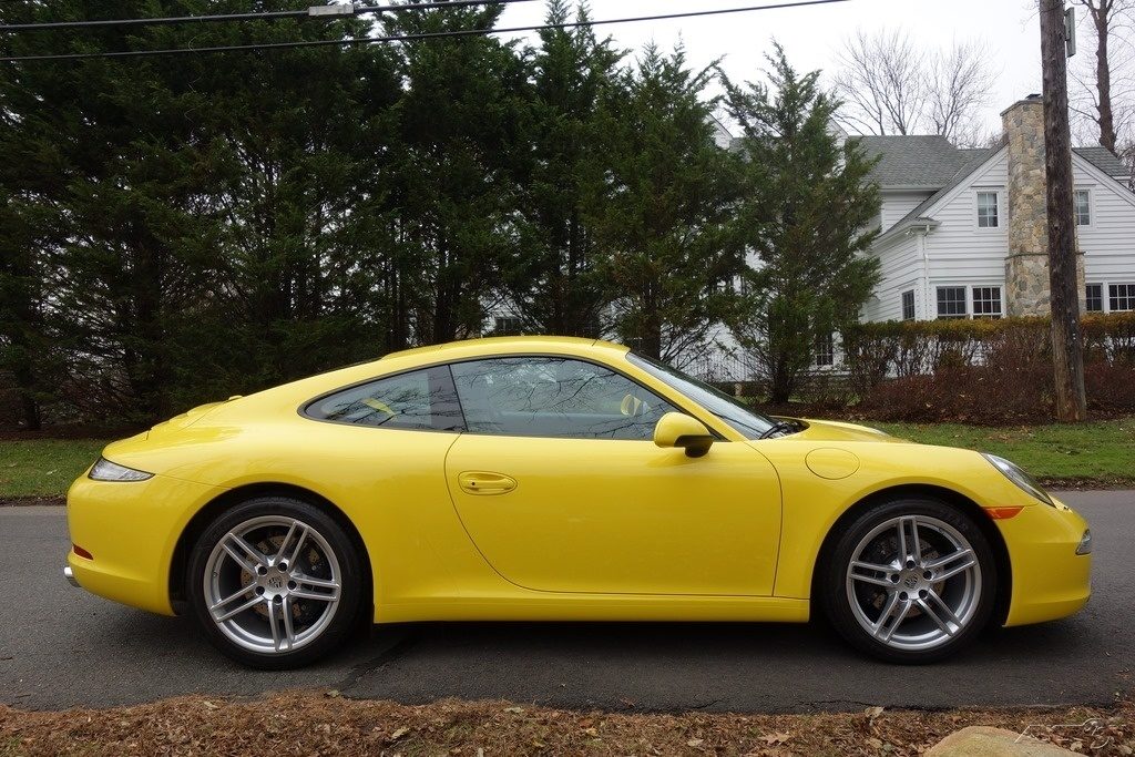 2016 Porsche 911 Carrera Coupe Racing Yellow For Sale $86,900