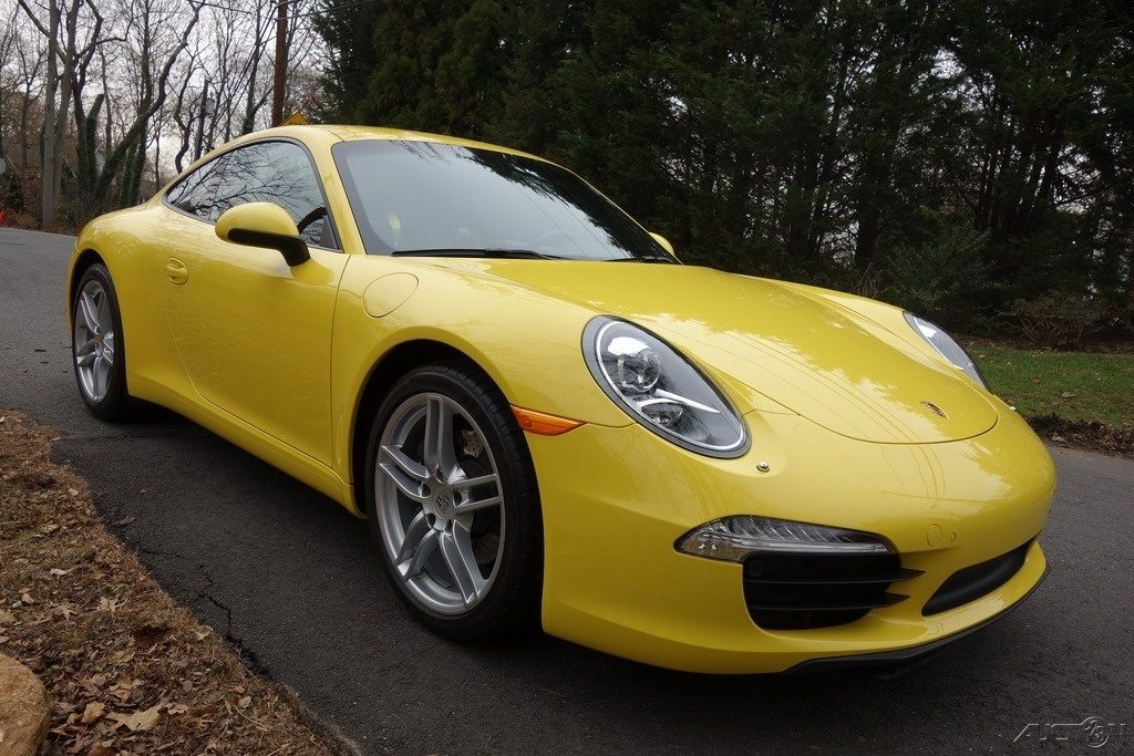 2016 Porsche 911 Carrera Coupe Racing Yellow For Sale $86,900